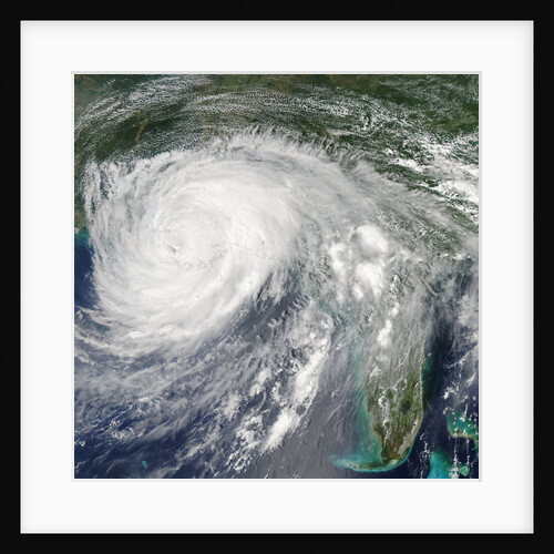 Hurricane Isaac (09L) over Louisiana by Anonymous