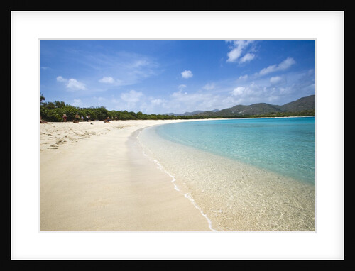 Tropical beach, Long Bay, Beef Island, British Virgin Islands by Anonymous