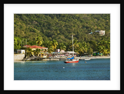 View of Bay, Cane Garden Bay, Tortola island, British Virgin Islands by Anonymous