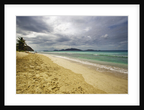 Sandy beach, Long Bay, Tortola island, British Virgin Islands by Anonymous