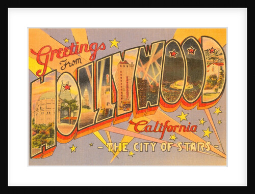 Greetings from Hollywood, California by Anonymous