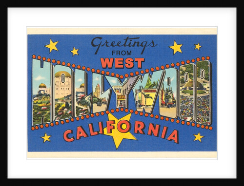 Greetings from West Hollywood, California by Anonymous
