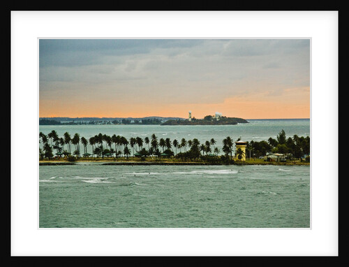 Sra and Old San Juan in distance, Puerto Rico by Anonymous