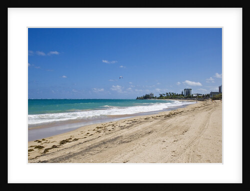 View of San Juan and ocean, Puerto Rico by Anonymous