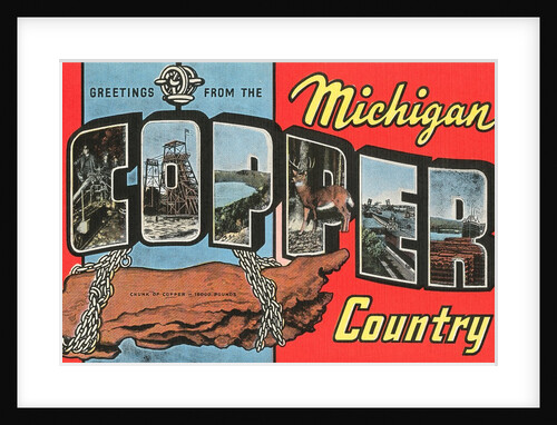 Greetings from the Michigan Copper Country by Anonymous