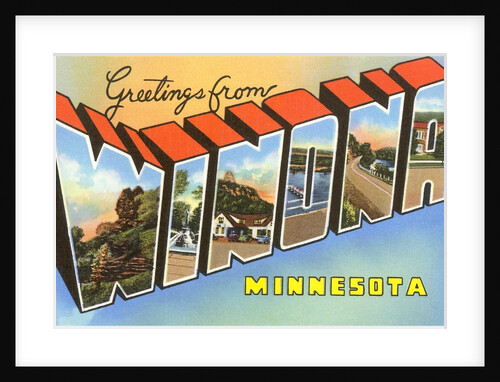 Greetings from Winona, Minnesota by Anonymous