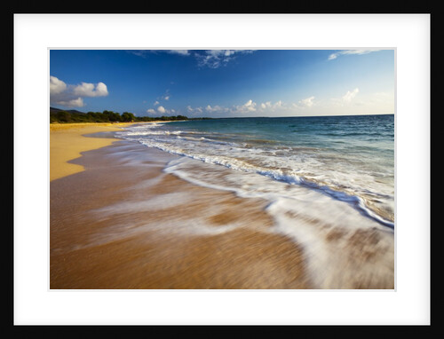 Evening Light on Big Beach On The Island of Maui by Anonymous