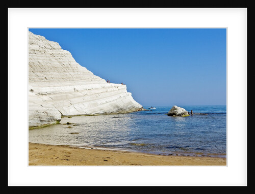 Beach near Scala dei Turchi, Sicily, Italy by Anonymous