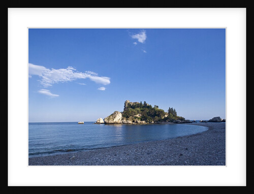 View of Isola Bella, Taormina, Sicily, Italy by Anonymous