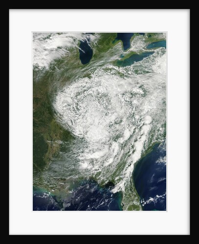 Remnants of Hurricane Isaac (09L) over the eastern United States by Anonymous