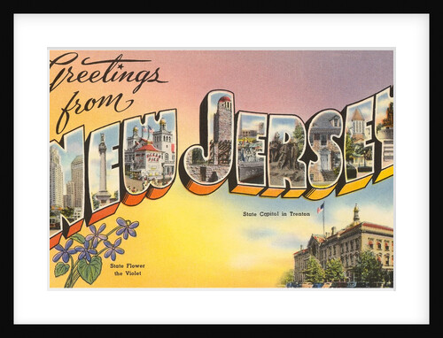 Greetings from New Jersey by Anonymous