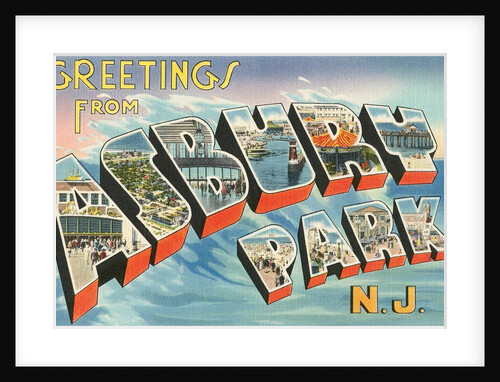 Greetings from Asbury Park, New Jersey by Anonymous