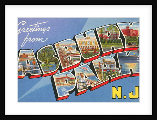 Greetings from Asbury Park, New Jersey by Anonymous