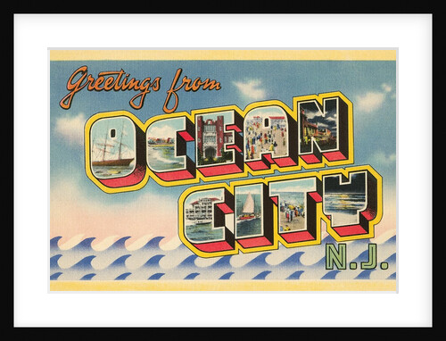 Greetings from Ocean City, New Jersey by Anonymous