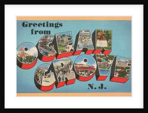 Greetings from Ocean Grove, New Jersey by Anonymous