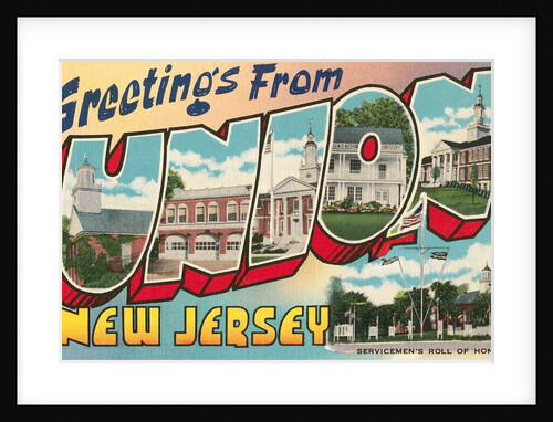 Greetings from Union, New Jersey by Anonymous