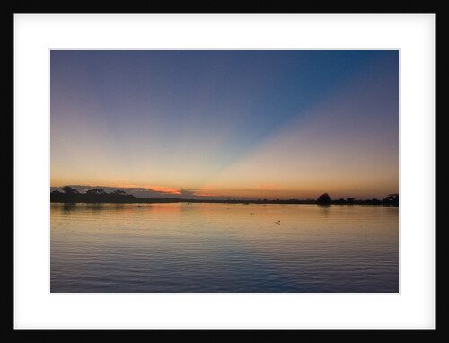 Tia Mariana Lagoon at sunset, Brazil by Anonymous