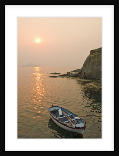 Sunset at Pollara, Sicily, Italy by Anonymous
