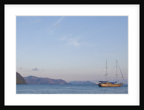 Tallship at Rinella, Sicily, Italy by Anonymous