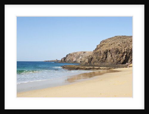 Beach at Papagayo natural Park, Lanzarote, Yaiza, Spain by Anonymous