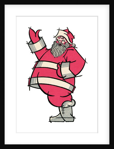 Vintage Illustration of Santa Claus by Anonymous