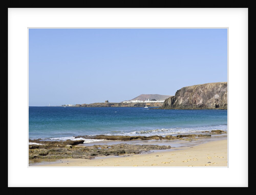 Beach at Papagayo natural Park, Lanzarote, Yaiza, Spain by Anonymous