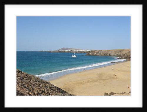 Beach at Papagayo natural Park, Lanzarote, Yaiza, Spain by Anonymous