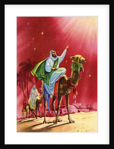 Vintage Illustration of the Three Magi by Anonymous