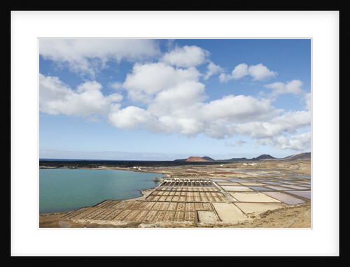 Janubio salt work near El Golfo, Lanzarote, Yaiza, Spain by Anonymous