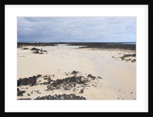 Canteria beach, near Orzola, Lanzarote, Spain by Anonymous