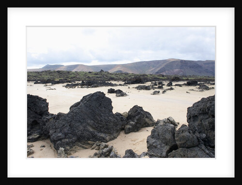Canteria beach, near Orzola, Lanzarote, Spain by Anonymous