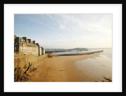 Old town, St. Malo, France by Anonymous