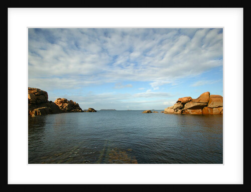 Pink granite coast, Ploumanach, France by Anonymous