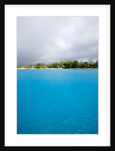 Blue water with beach, Sandy Lane Beach, Barbados by Anonymous