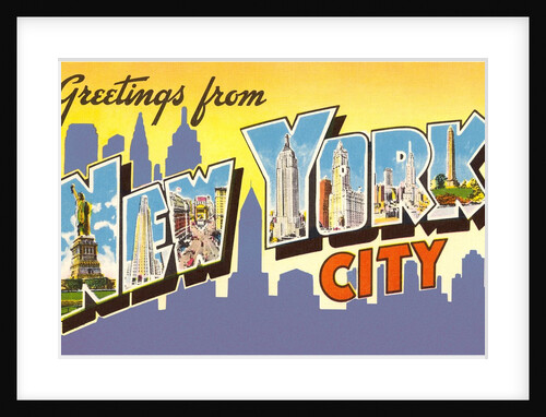 Greetings from New York City by Anonymous