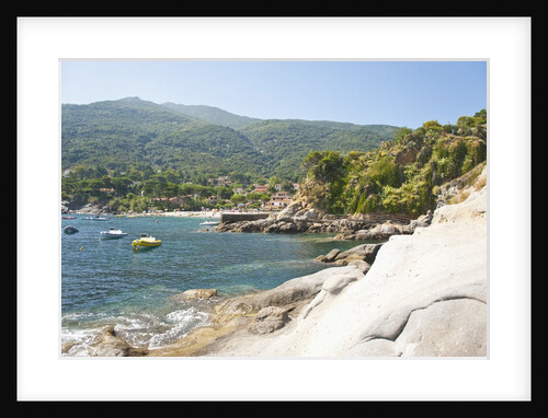 Sea coast, Capo Sant'Andrea, Italy by Anonymous
