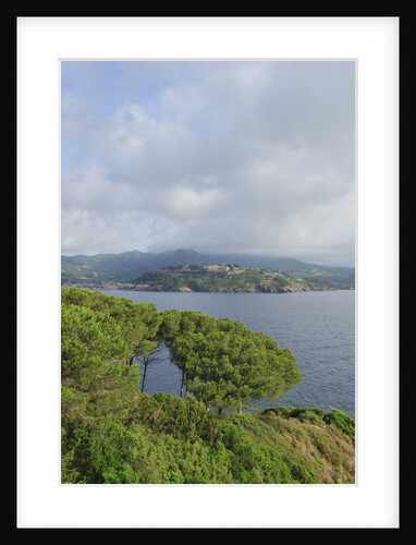 View of bay from Forte Focardo, Porto Azzurro, Italy by Anonymous