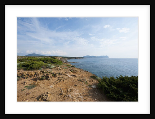 Coast between Alghero and Bosa, Alghero, Sardinia, Italy by Anonymous