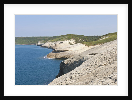 Sea coast at Punta Tangone, Sardinia, Italy by Anonymous