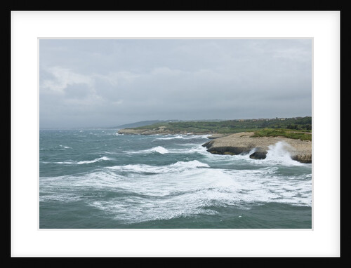 Storm along Porto Torres coastline, Porto Torres, Sardinia, Italy by Anonymous