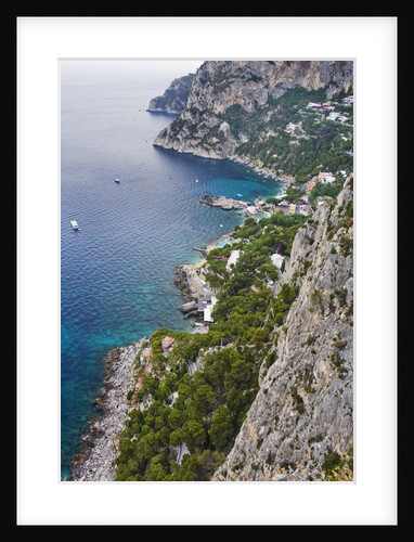 Coast from Giardini di Augusto, Capri, Capri Island, Campania, Italy by Anonymous