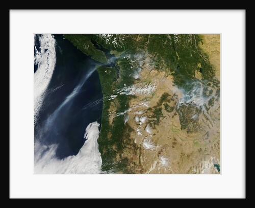 Fires and smoke in western United States by Anonymous
