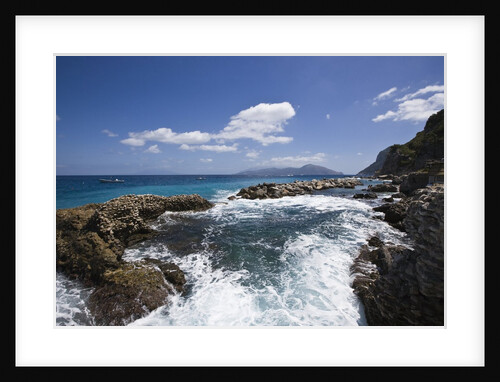 Sea coast, Bagni di Tiberio, Anacapri, Capri Island, Campania, Italy by Anonymous