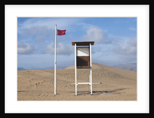 Lifeguard chair, Maspalomas, Gran Canaria, Spain by Anonymous