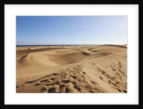 Sand dunes, Maspalomas, Gran Canaria, Spain by Anonymous