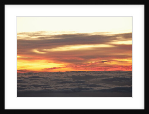 Sea at sunset, Teide National Park, Tenerife, Canary Islands, Spain by Anonymous
