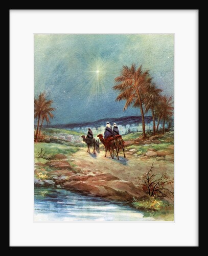 Vintage Illustration of the Three Magi by Anonymous