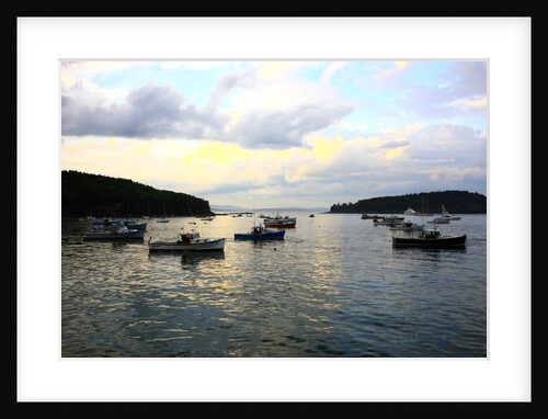 Boats on water, Acadia National Park, Maine, USA by Anonymous