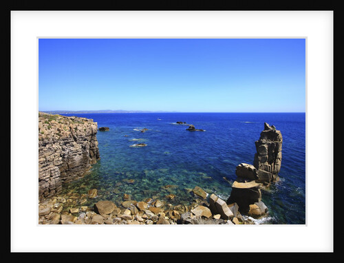 Coastline, San Pietro island, Carloforte, Sardinia, Italy by Anonymous