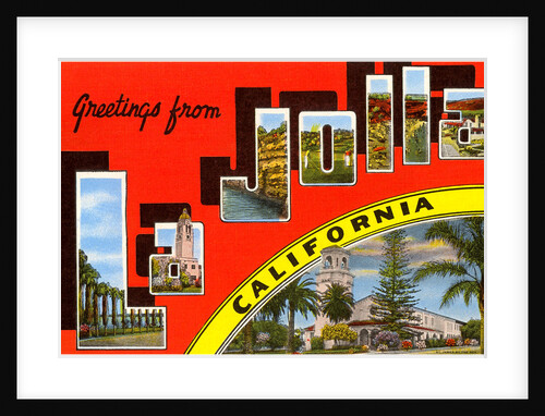 Greetings from La Jolla, California by Anonymous